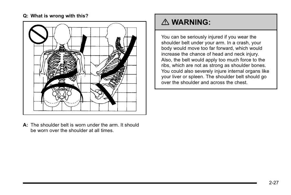 Warning | GMC 2010 Sierra User Manual | Page 69 / 658