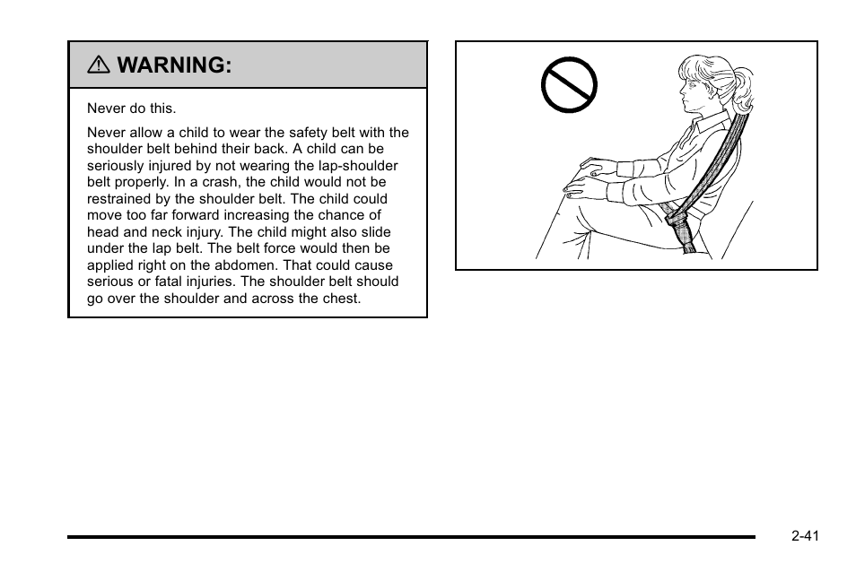 Warning | GMC 2010 Sierra User Manual | Page 83 / 658