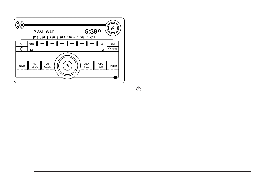 Radio data system (rds), Playing the radio o | GMC 2009 Savana User Manual | Page 186 / 406