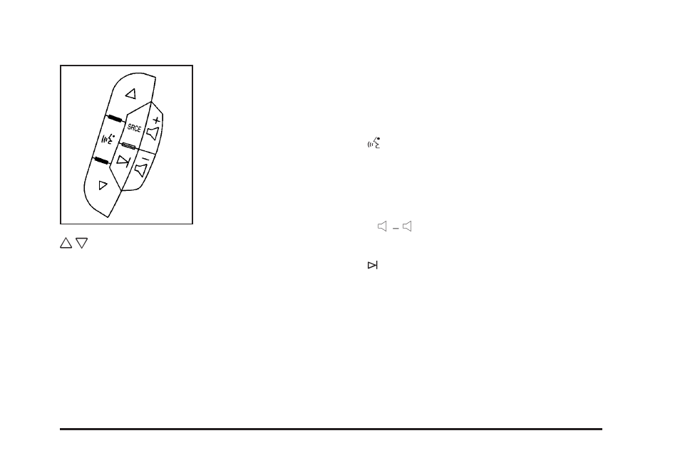 Audio steering wheel controls, Audio steering wheel controls -83 | GMC 2009 Savana User Manual | Page 201 / 406