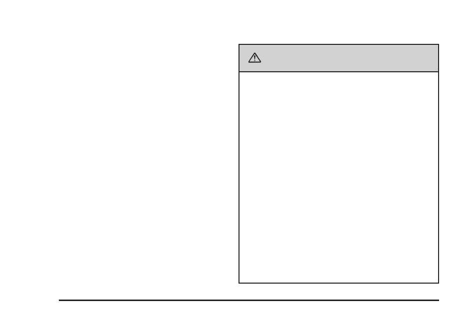 Caution | GMC 2009 Savana User Manual | Page 238 / 406