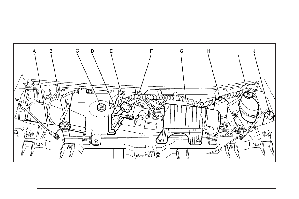 Engine compartment overview, Engine compartment overview -14 | GMC 2009 Savana User Manual | Page 256 / 406