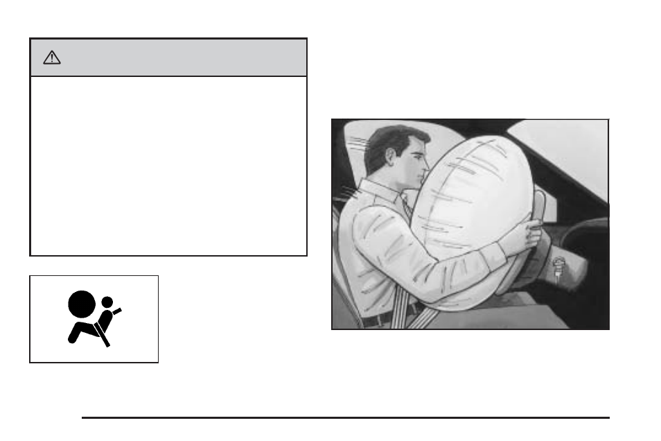 Where are the airbags, Where are the airbags? -60, Caution | GMC 2009 Savana User Manual | Page 64 / 406