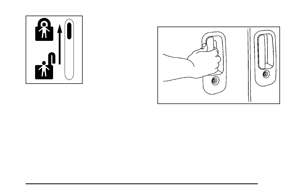 Lockout protection, Sliding side door, Lockout protection -9 sliding side door -9 | GMC 2009 Savana User Manual | Page 93 / 406