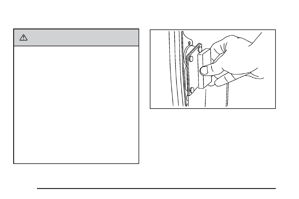 Rear doors, Rear doors -12, Caution | GMC 2009 Savana User Manual | Page 96 / 406
