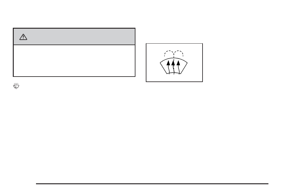 Windshield washer, Windshield washer -10, Caution | GMC 2009 Sierra User Manual | Page 146 / 478