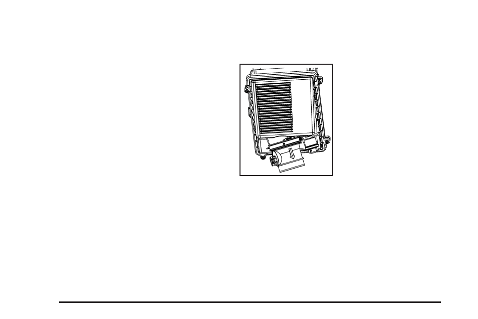 How to inspect the engine air cleaner/filter | GMC 2009 Sierra User Manual | Page 330 / 478