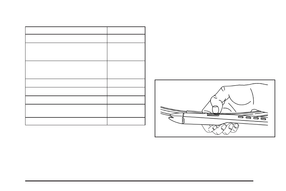Replacement bulbs, Windshield wiper blade replacement, Replacement bulbs -57 | Windshield wiper blade replacement -57 | GMC 2009 Sierra User Manual | Page 369 / 478