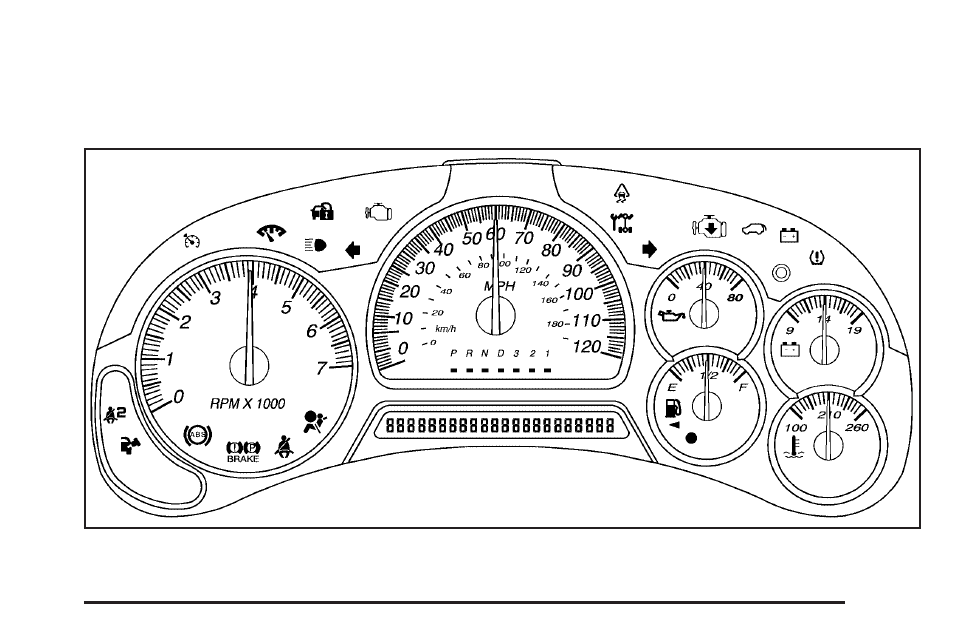 Instrument panel cluster, Instrument panel cluster -31, Instrument panel | Cluster | GMC 2008 Envoy User Manual | Page 165 / 468