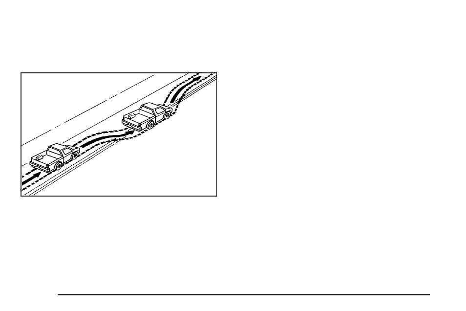 Off-road recovery, Passing, Loss of control | GMC 2008 Envoy User Manual | Page 250 / 468