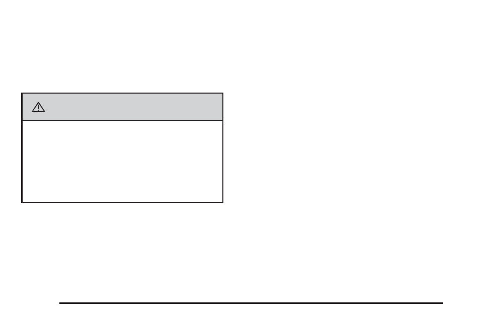 Caution | GMC 2008 Envoy User Manual | Page 256 / 468