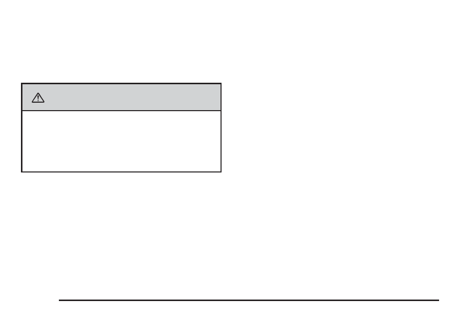 Caution | GMC 2008 Envoy User Manual | Page 260 / 468