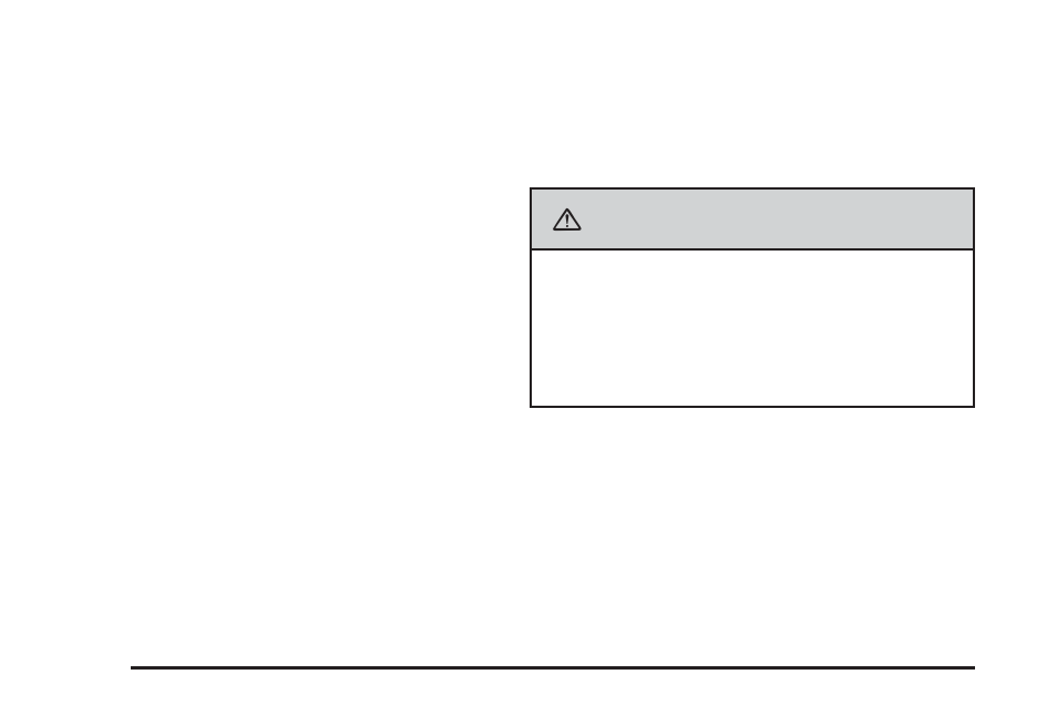 Caution | GMC 2008 Envoy User Manual | Page 262 / 468