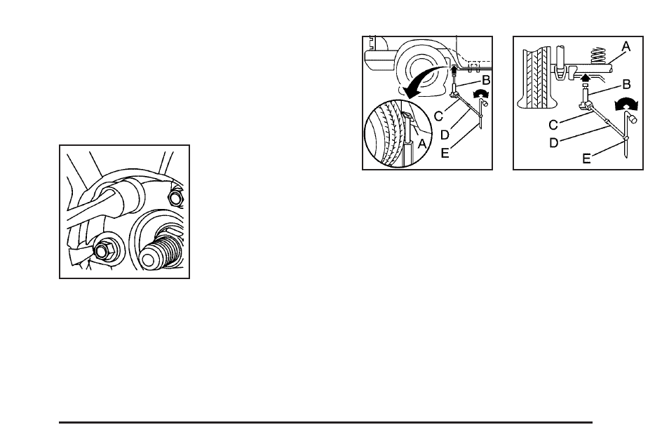 Removing the flat tire and installing the, Spare tire -87 | GMC 2008 Envoy User Manual | Page 381 / 468