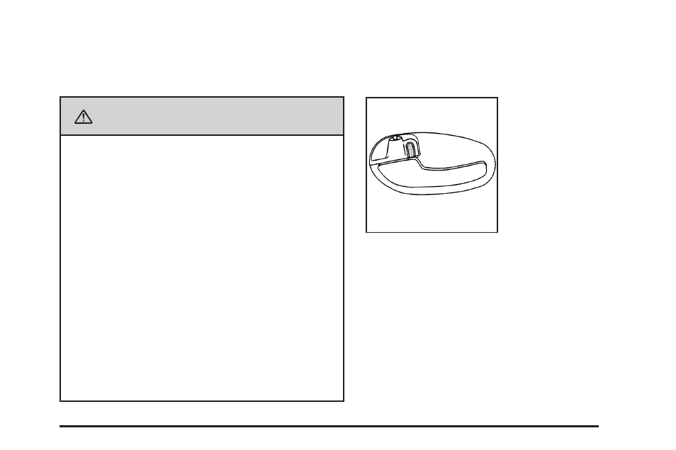 Doors and locks, Door locks, Doors and locks -7 | Door locks -7, Caution | GMC 2008 Envoy User Manual | Page 81 / 468