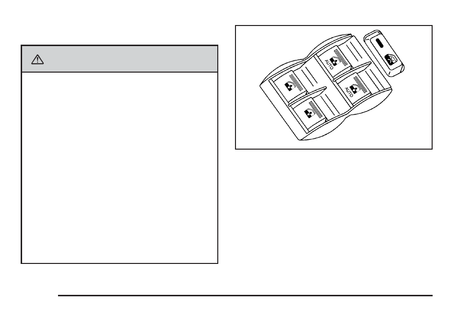 Power windows, Power windows -14, Caution | GMC 2008 Envoy User Manual | Page 88 / 468