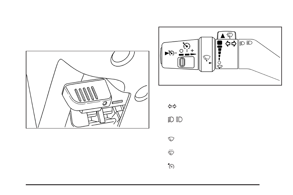 Tilt wheel, Turn signal/multifunction lever, Tilt wheel -7 turn signal/multifunction lever -7 | Turn, Signal/multifunction lever | GMC 2008 Canyon User Manual | Page 139 / 428