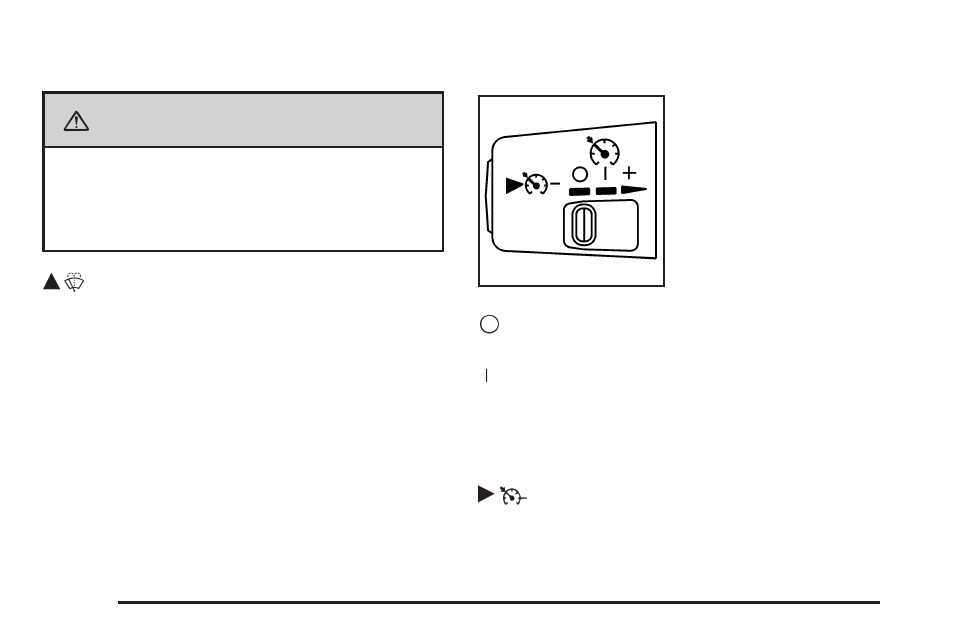 Windshield washer, Cruise control, Windshield washer -10 cruise control -10 | Caution | GMC 2008 Canyon User Manual | Page 142 / 428