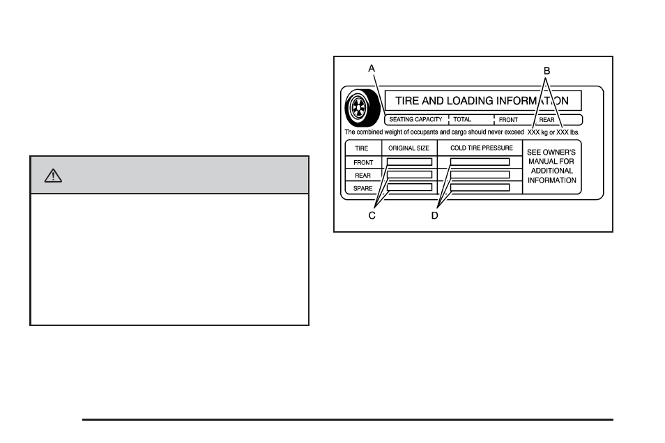 Loading your vehicle, Loading your vehicle -32, Caution | GMC 2008 Canyon User Manual | Page 234 / 428