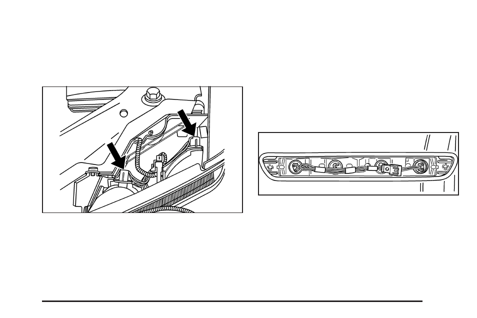 Center high-mounted stoplamp (chmsl), Front turn signal, parking and daytime, Running lamps (drl) -51 | Center high-mounted stoplamp (chmsl) -51 | GMC 2008 Canyon User Manual | Page 311 / 428