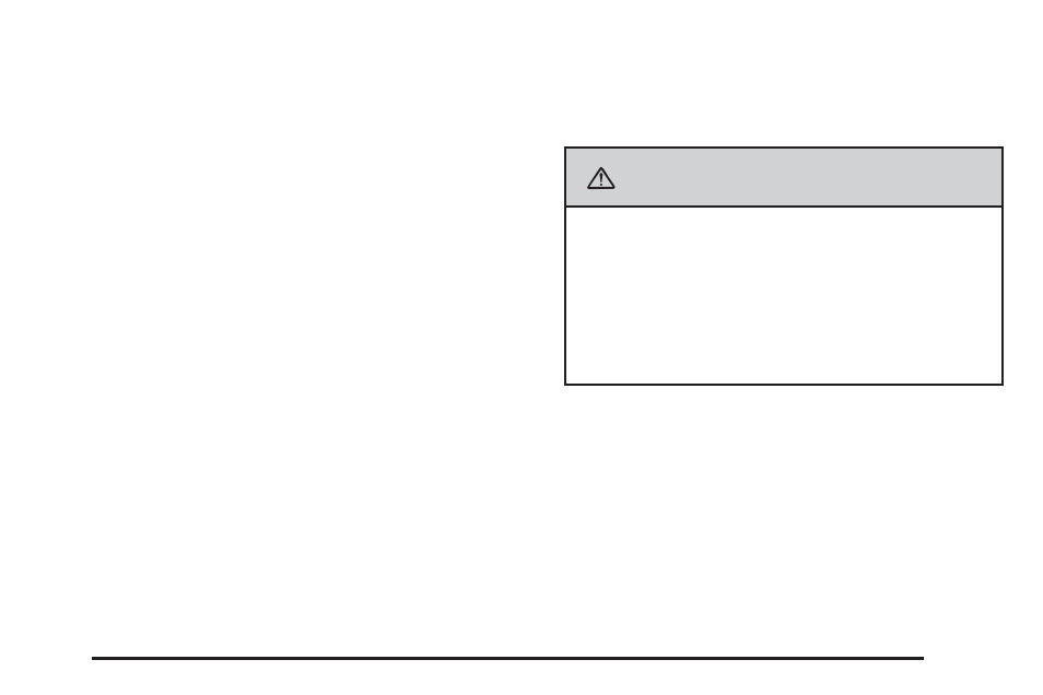 Caution | GMC 2008 Acadia User Manual | Page 113 / 472