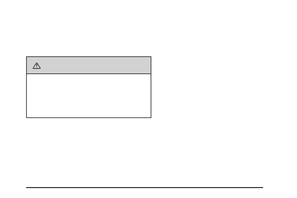 Caution | GMC 2008 Acadia User Manual | Page 155 / 472