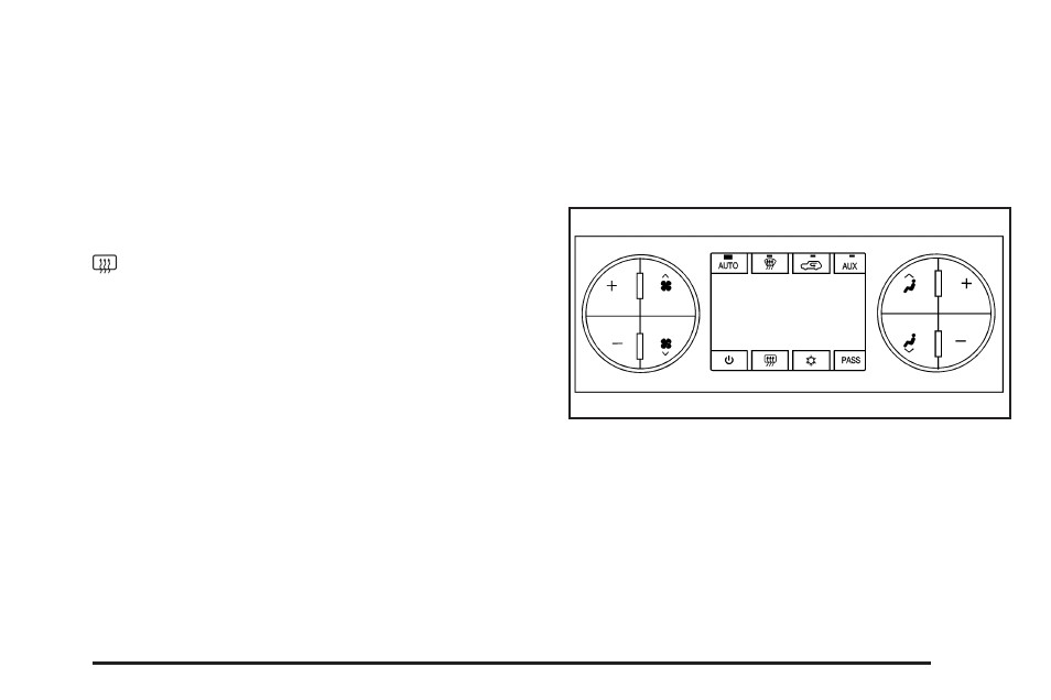 Dual automatic climate control system, Dual automatic climate control system -29, Dual | Automatic climate control system, Rear window defogger | GMC 2008 Acadia User Manual | Page 171 / 472