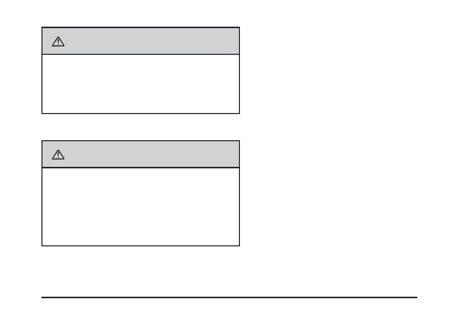 Caution | GMC 2008 Acadia User Manual | Page 19 / 472