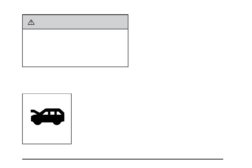 Hood release, Hood release -13, Caution | GMC 2008 Acadia User Manual | Page 327 / 472