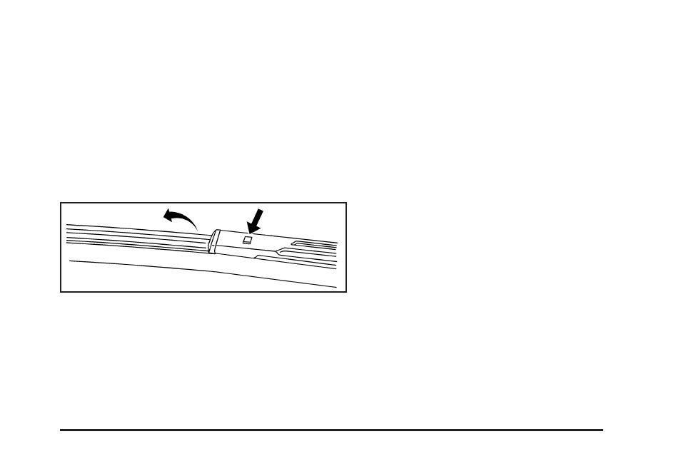 Windshield wiper blade replacement, Windshield wiper blade replacement -47, Backglass wiper blade | GMC 2008 Acadia User Manual | Page 361 / 472
