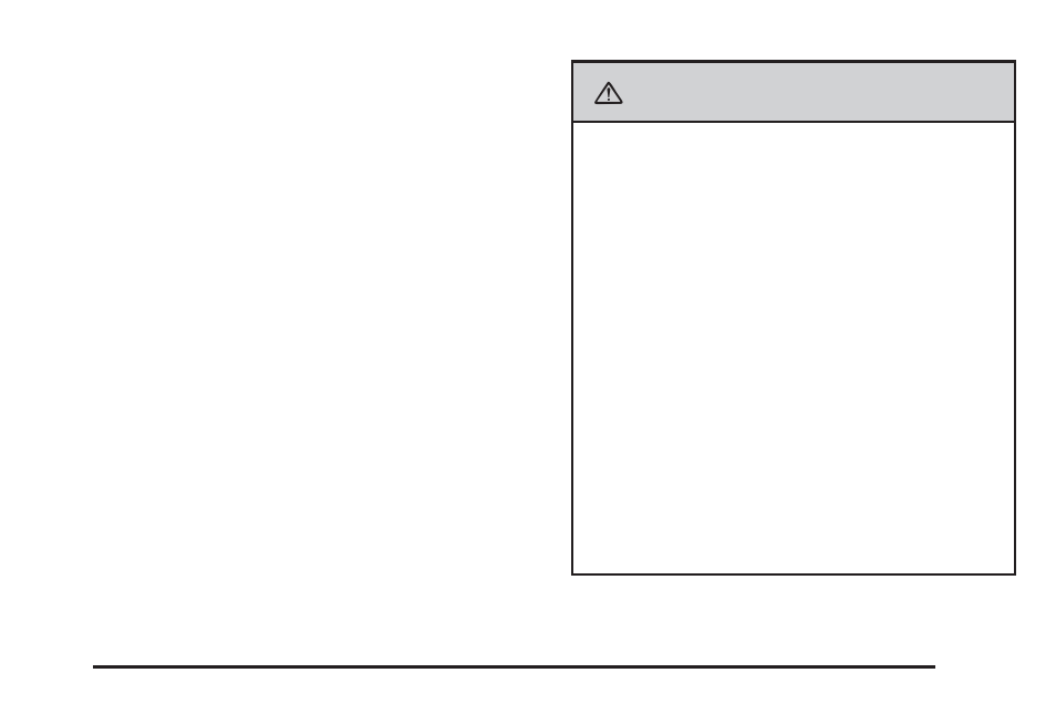 Caution | GMC 2008 Acadia User Manual | Page 75 / 472
