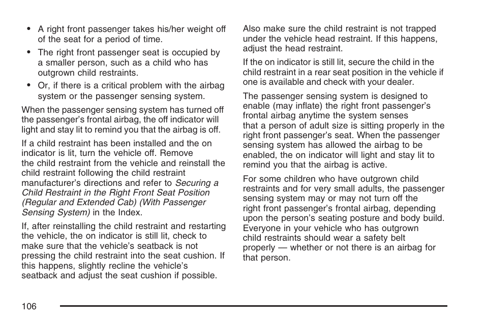 GMC 2007 Sierra User Manual | Page 106 / 674