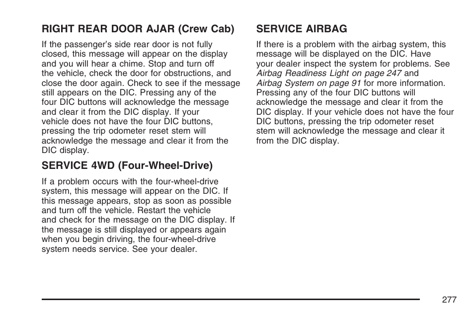 GMC 2007 Sierra User Manual | Page 277 / 674