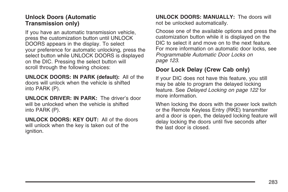 GMC 2007 Sierra User Manual | Page 283 / 674