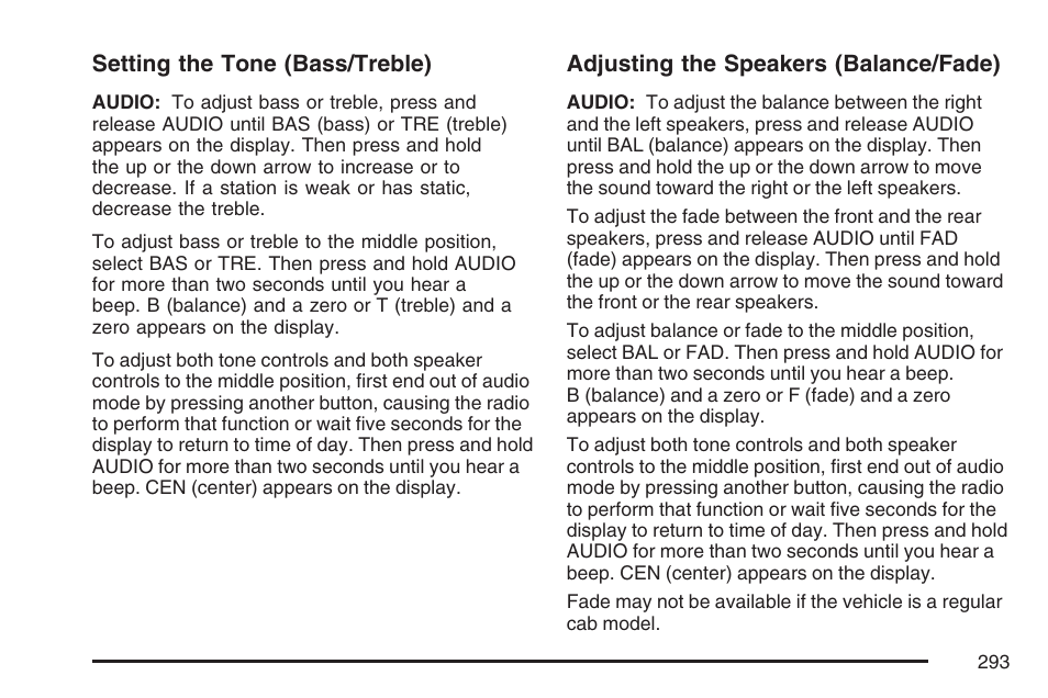 GMC 2007 Sierra User Manual | Page 293 / 674