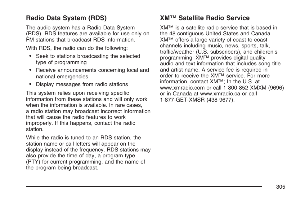 GMC 2007 Sierra User Manual | Page 305 / 674