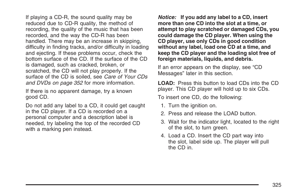 GMC 2007 Sierra User Manual | Page 325 / 674