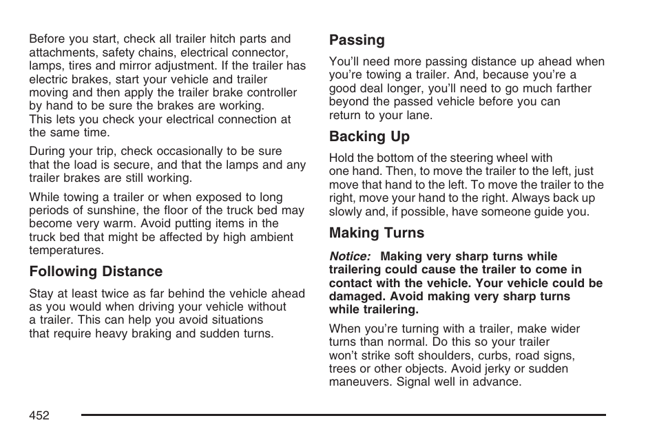 GMC 2007 Sierra User Manual | Page 452 / 674