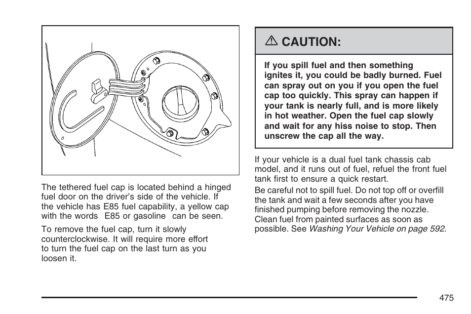 Caution | GMC 2007 Sierra User Manual | Page 475 / 674