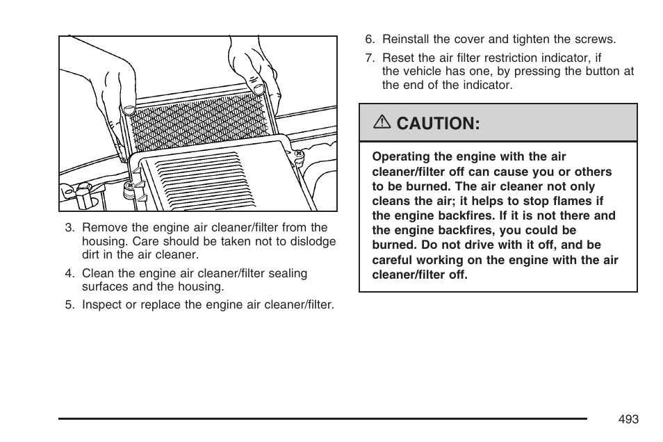 Caution | GMC 2007 Sierra User Manual | Page 493 / 674