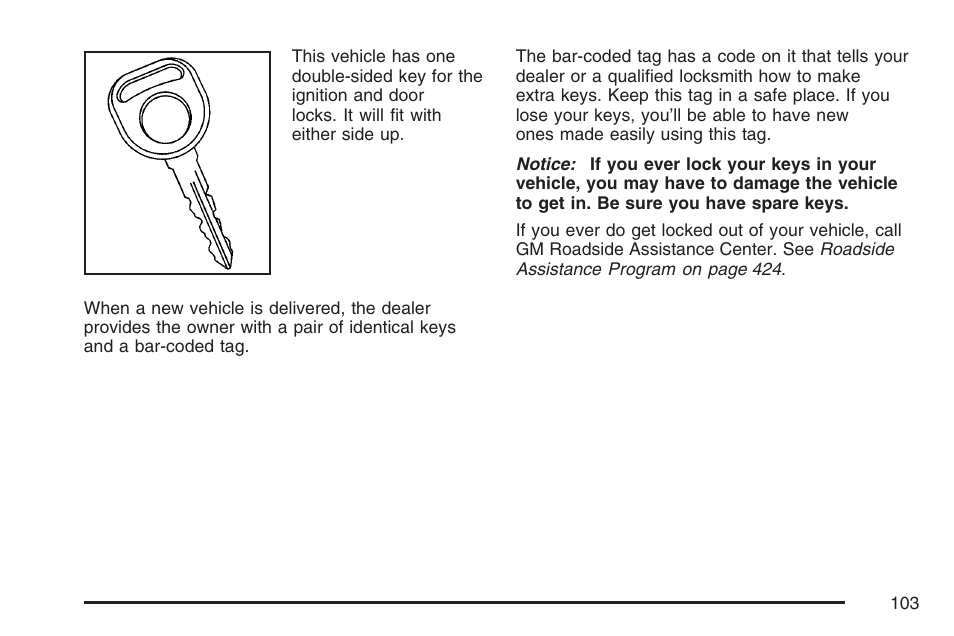 GMC 2007 Savana User Manual | Page 103 / 452