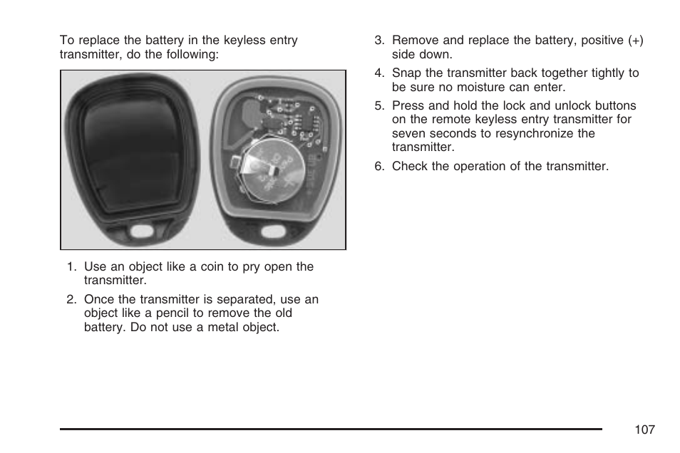 GMC 2007 Savana User Manual | Page 107 / 452
