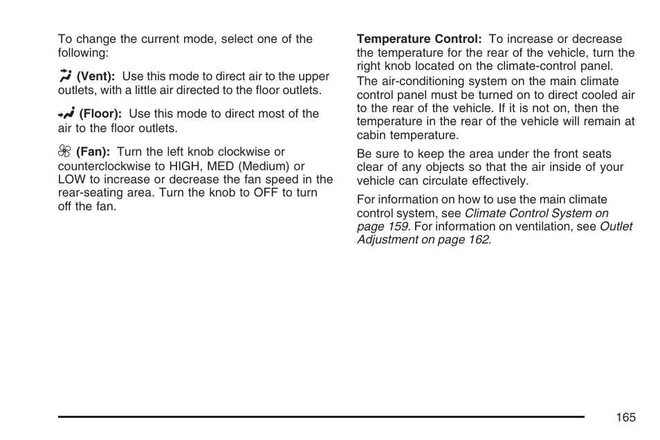GMC 2007 Savana User Manual | Page 165 / 452