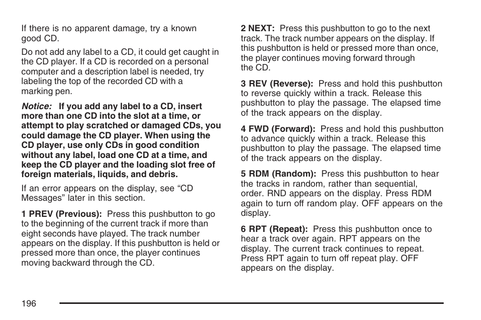 GMC 2007 Savana User Manual | Page 196 / 452