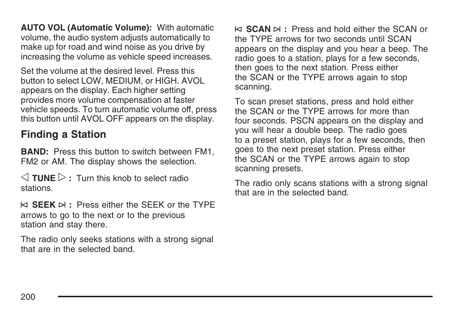GMC 2007 Savana User Manual | Page 200 / 452