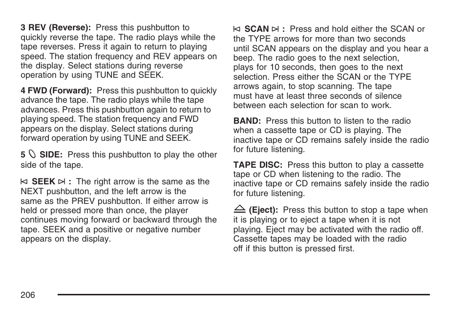 GMC 2007 Savana User Manual | Page 206 / 452