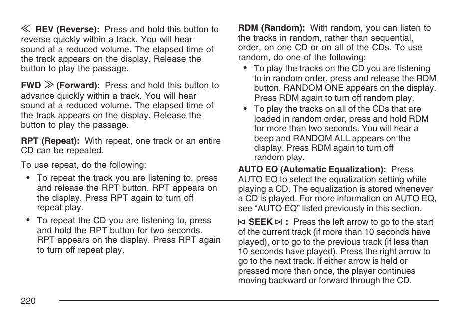 GMC 2007 Savana User Manual | Page 220 / 452