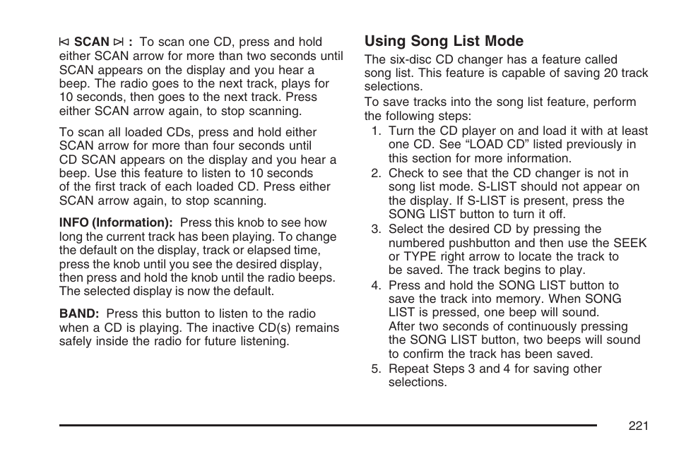 GMC 2007 Savana User Manual | Page 221 / 452