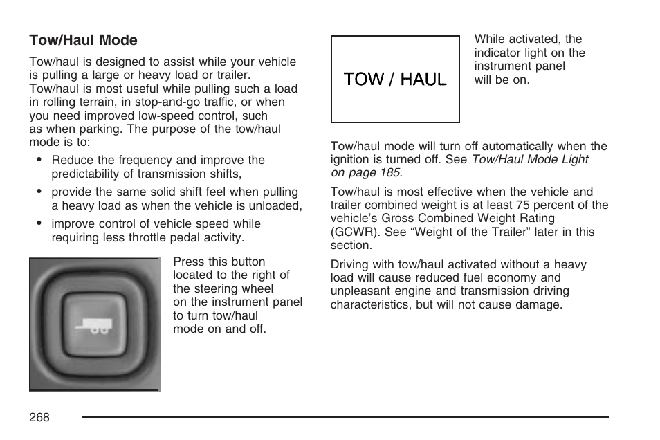GMC 2007 Savana User Manual | Page 268 / 452