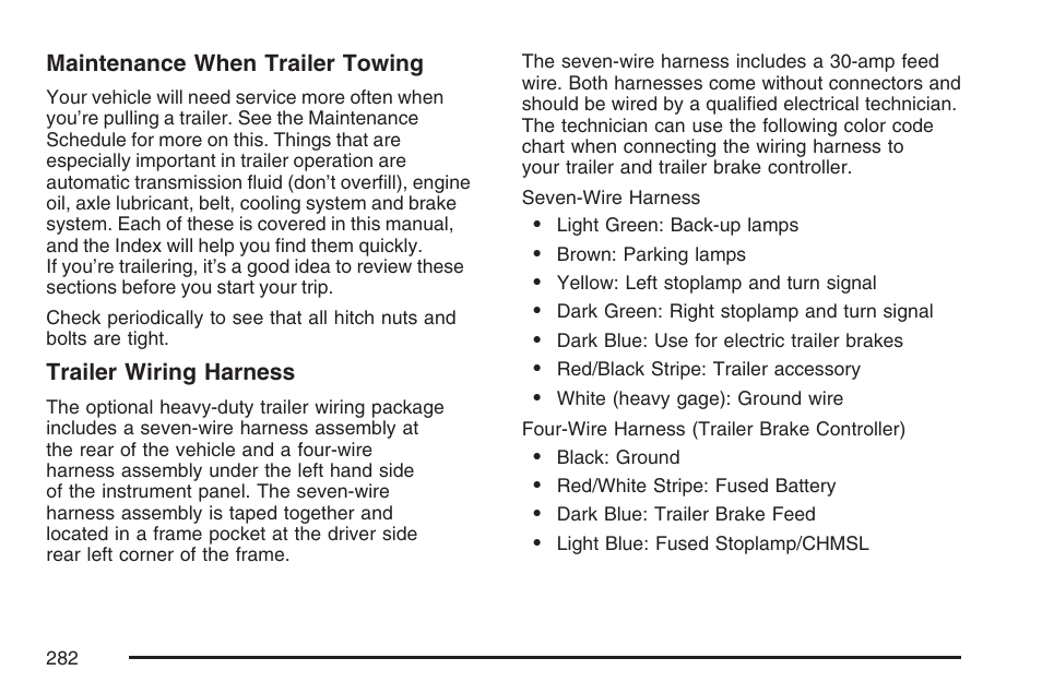 GMC 2007 Savana User Manual | Page 282 / 452